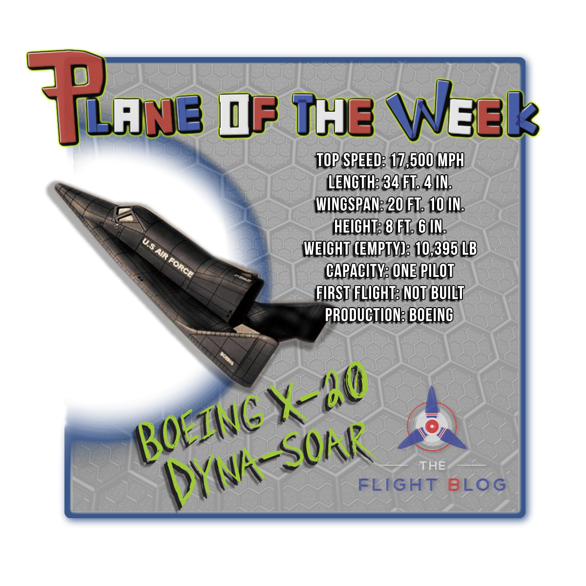 Plane of the Week: Boeing X-20 Dyna-Soar - Aviation Oil Outlet