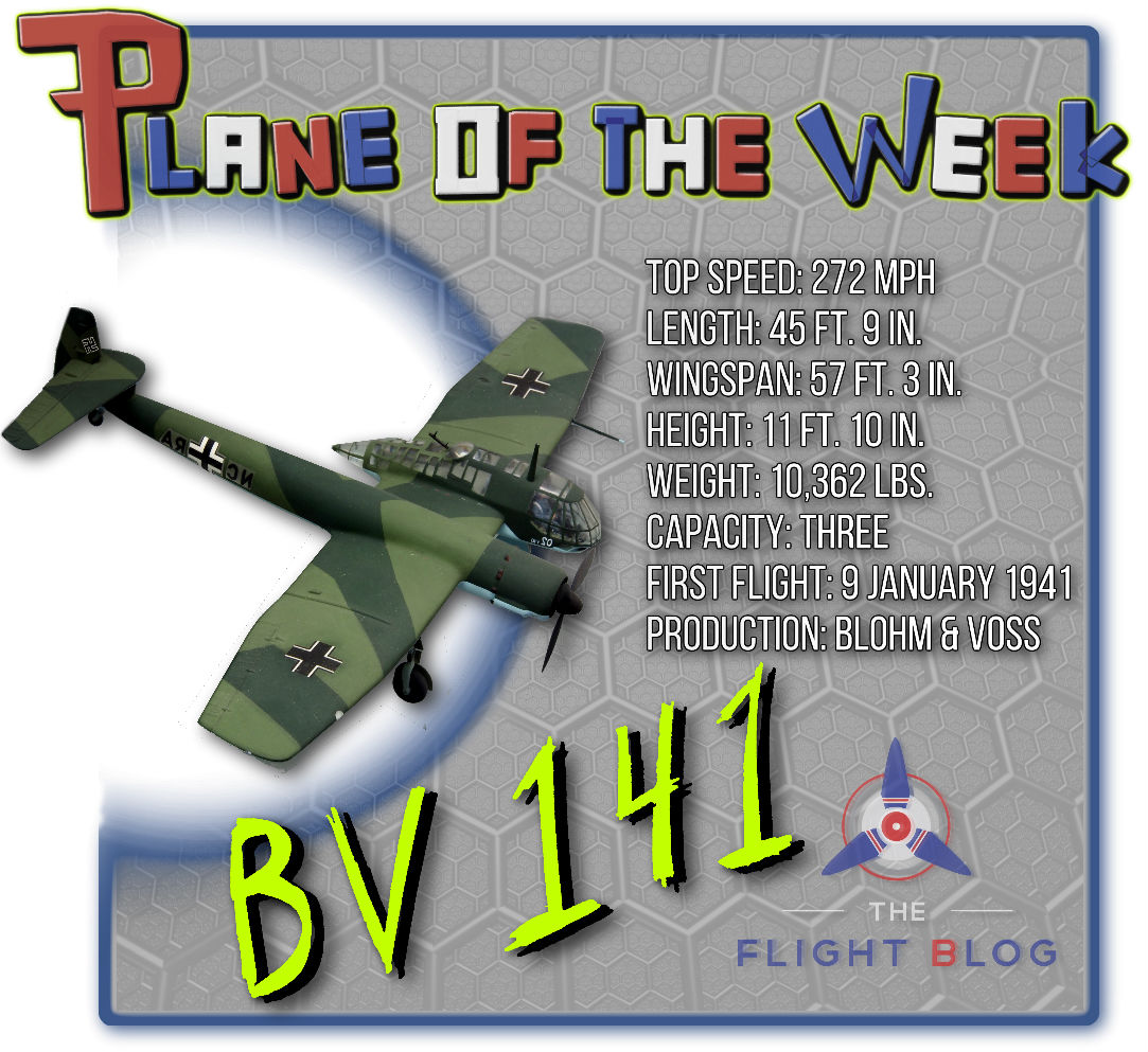 BV 141 specification table