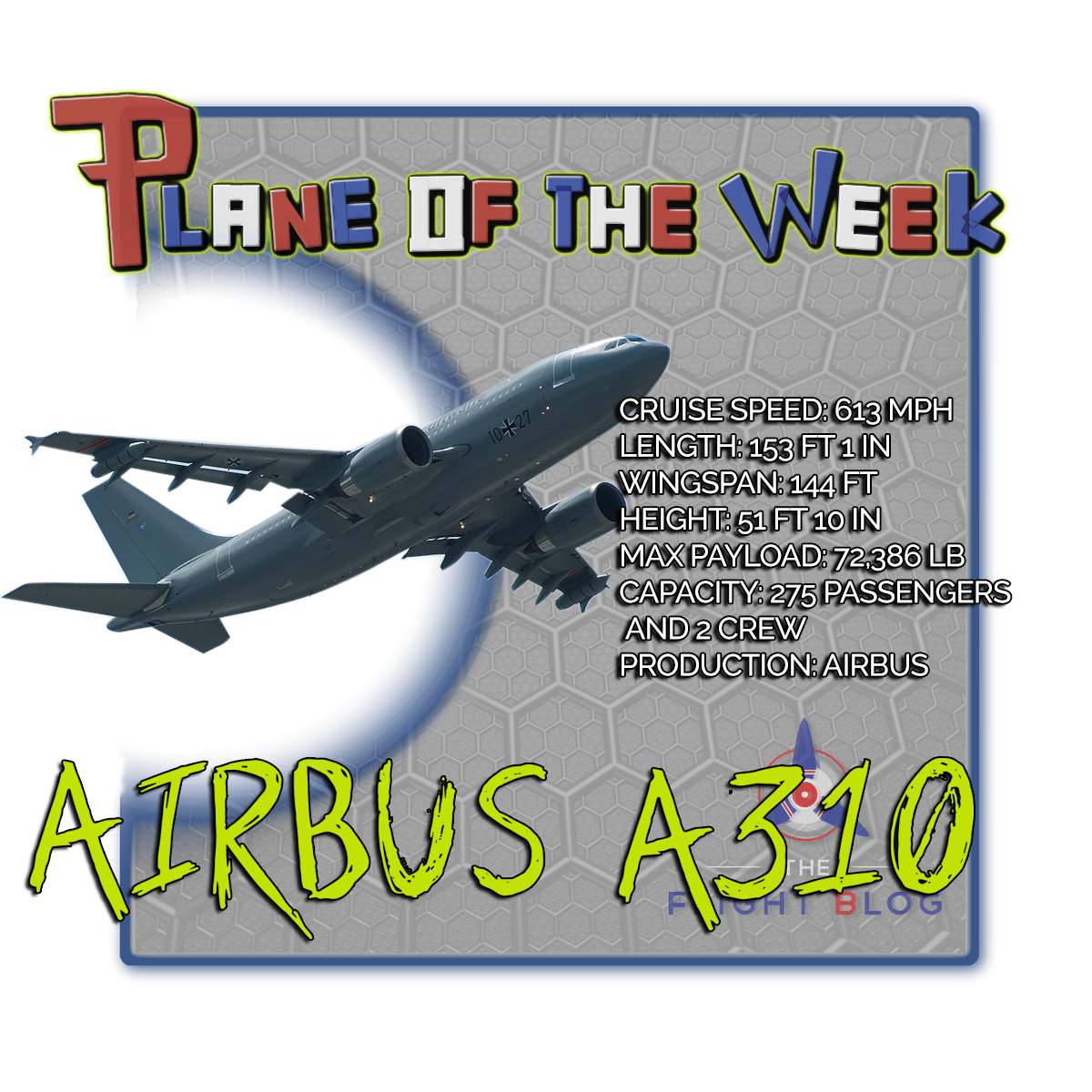Airbus A310 Specifications