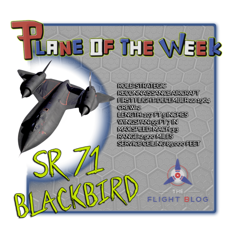 SR-71 Blackbird Specification Table
