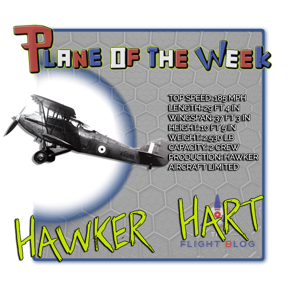 Hawker Hart specifications